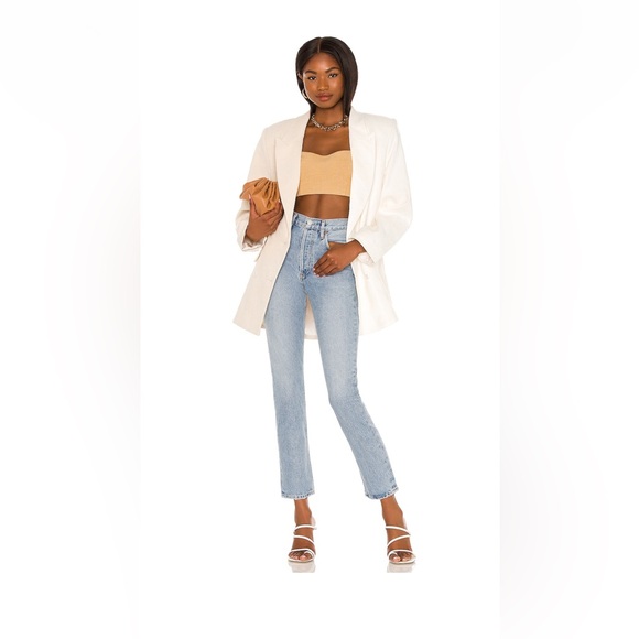 AGOLDE High Rise Straight Crop Riley - Picture 2 of 8